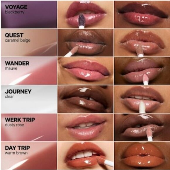 Milk Makeup Odyssey Lip Oil Gloss Creme~DAY TRIP (Warm Brown Shimmer) 6.5ml NIB - Picture 8 of 12